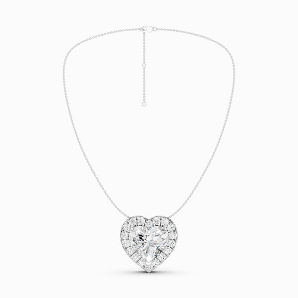 Heart Halo Necklace