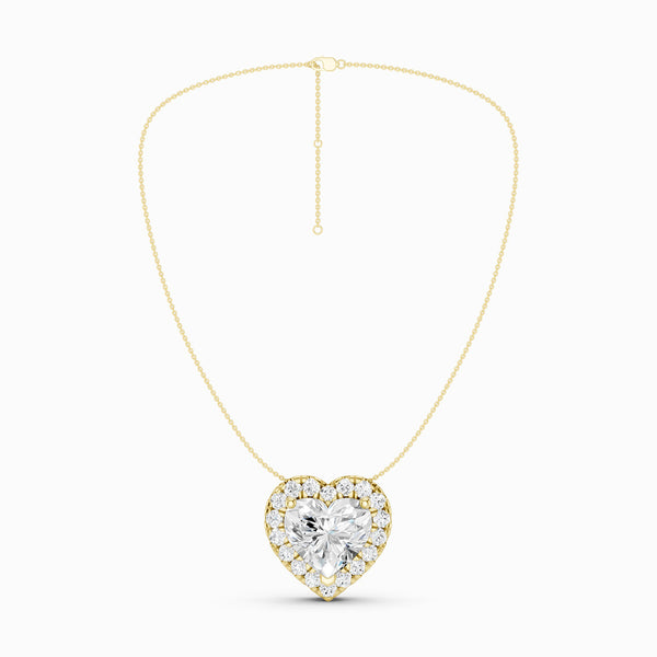 Heart Halo Necklace