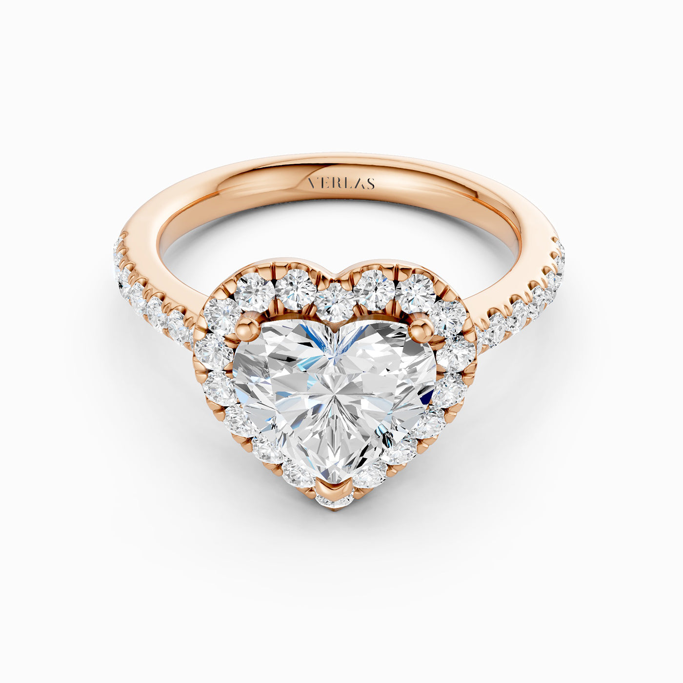 Heart Halo Ring