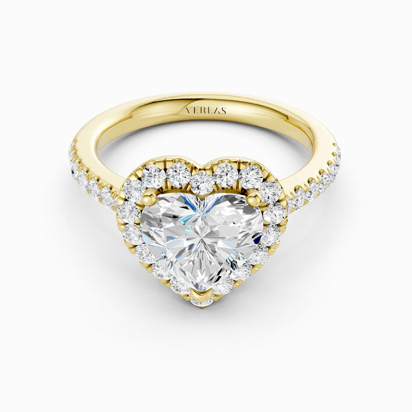 Heart Halo Ring