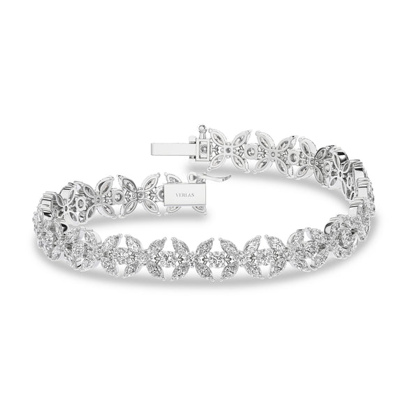 Alyssa Marquise Tennis Bracelet