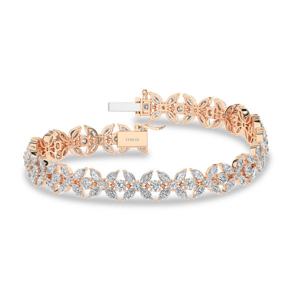 Alyssa Marquise Tennis Bracelet