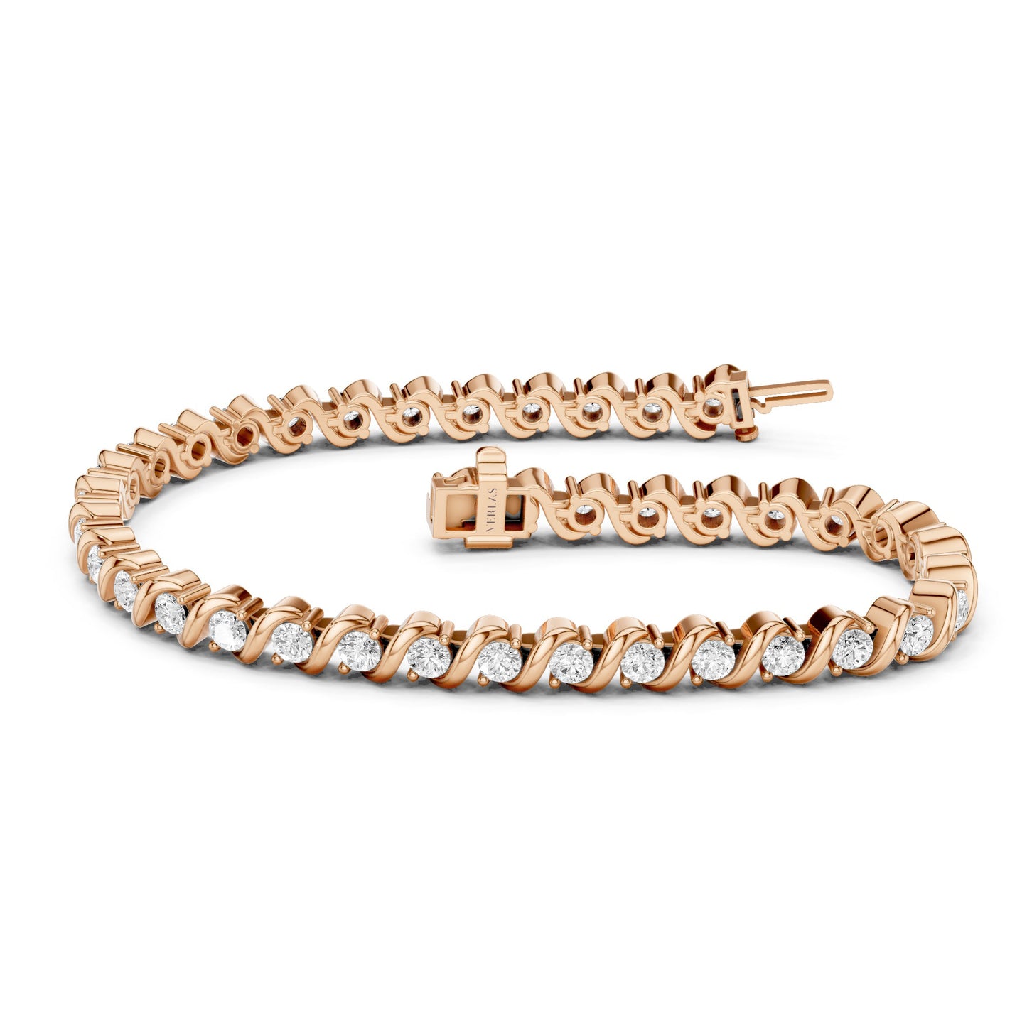 S-Link Diamond Tennis Bracelet Medium