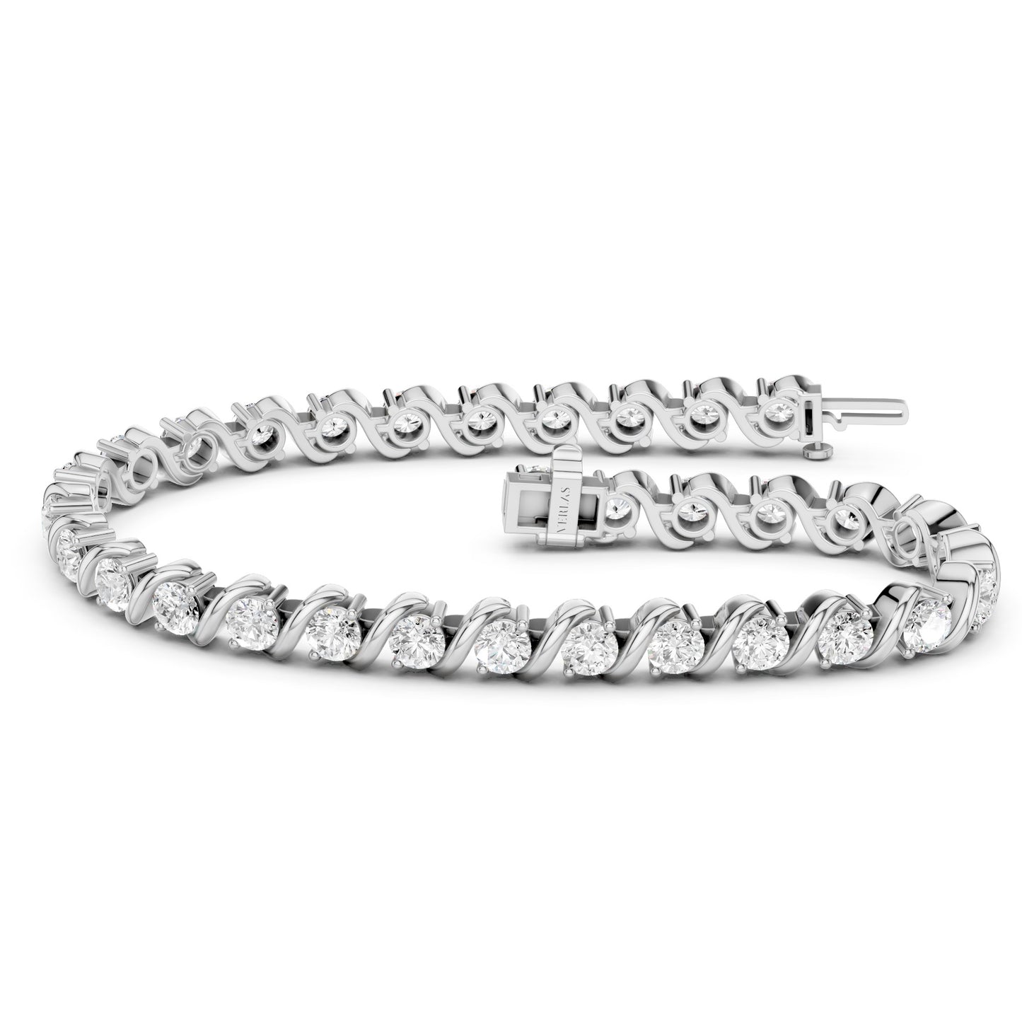 S-Link Diamond Tennis Bracelet Large