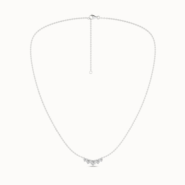 5-Stone Diamond Necklace