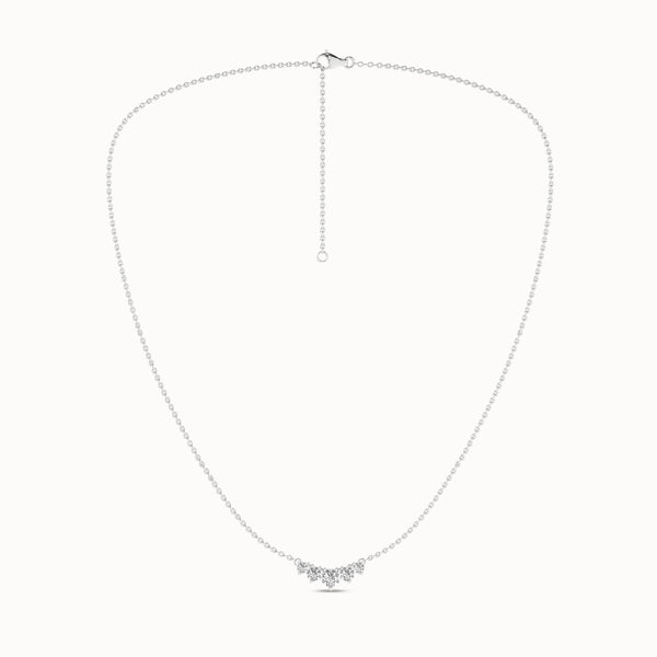 5-Stone Diamond Necklace