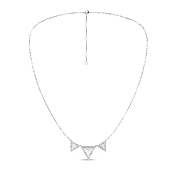 Pyramid Trois Pendant Necklace