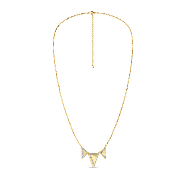 Pyramid Trois Pendant Necklace