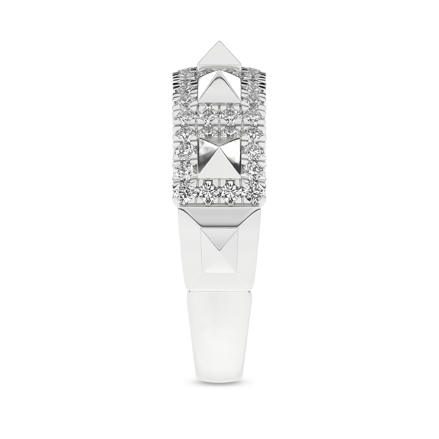 Pyramid Luxe Geometric Sleek Band