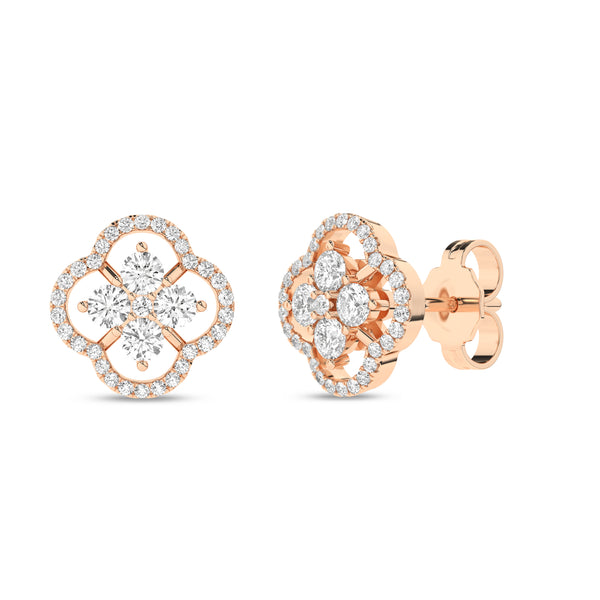 Viola Blossom Studs