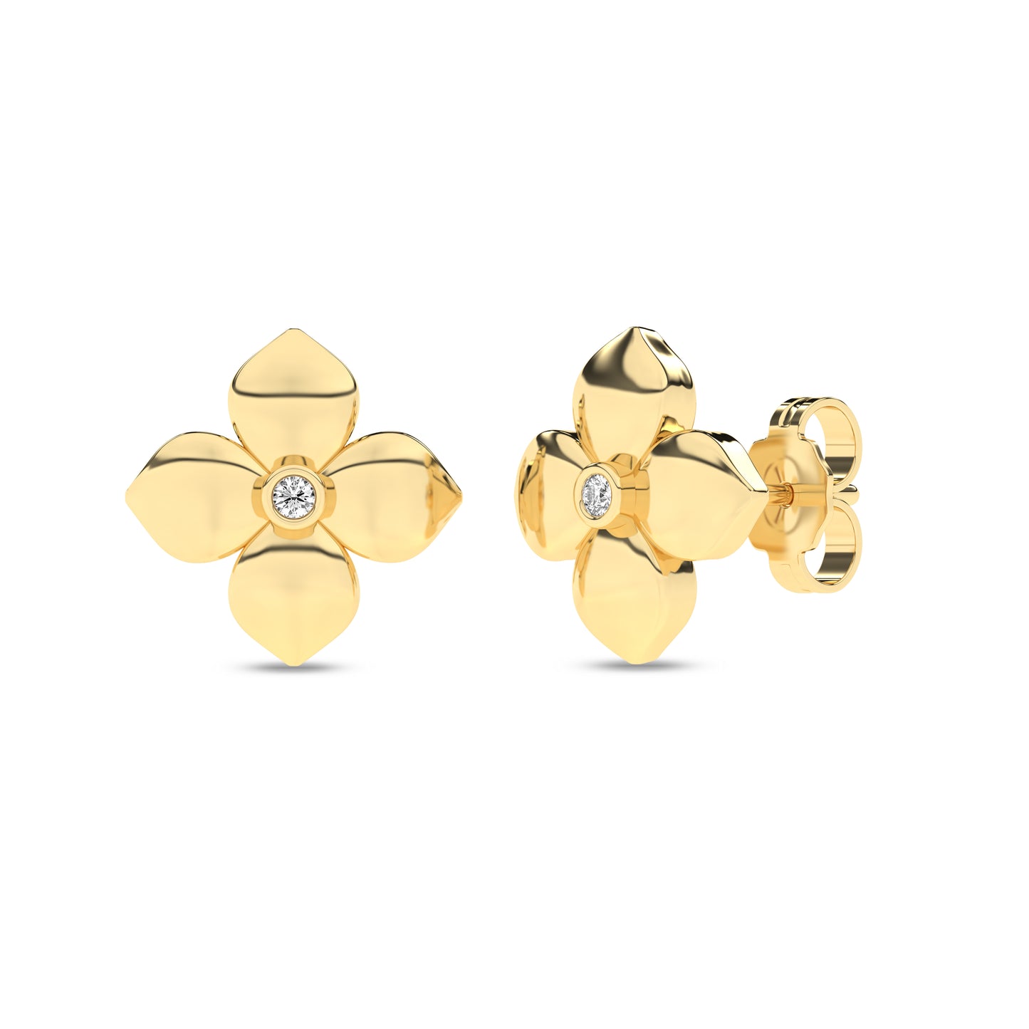 La Fleur Diamond Studs