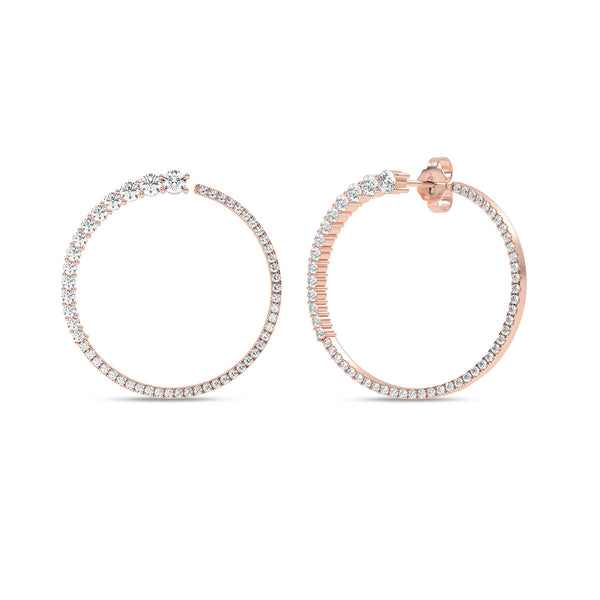 Graduated Sundrop Bardot Hoops