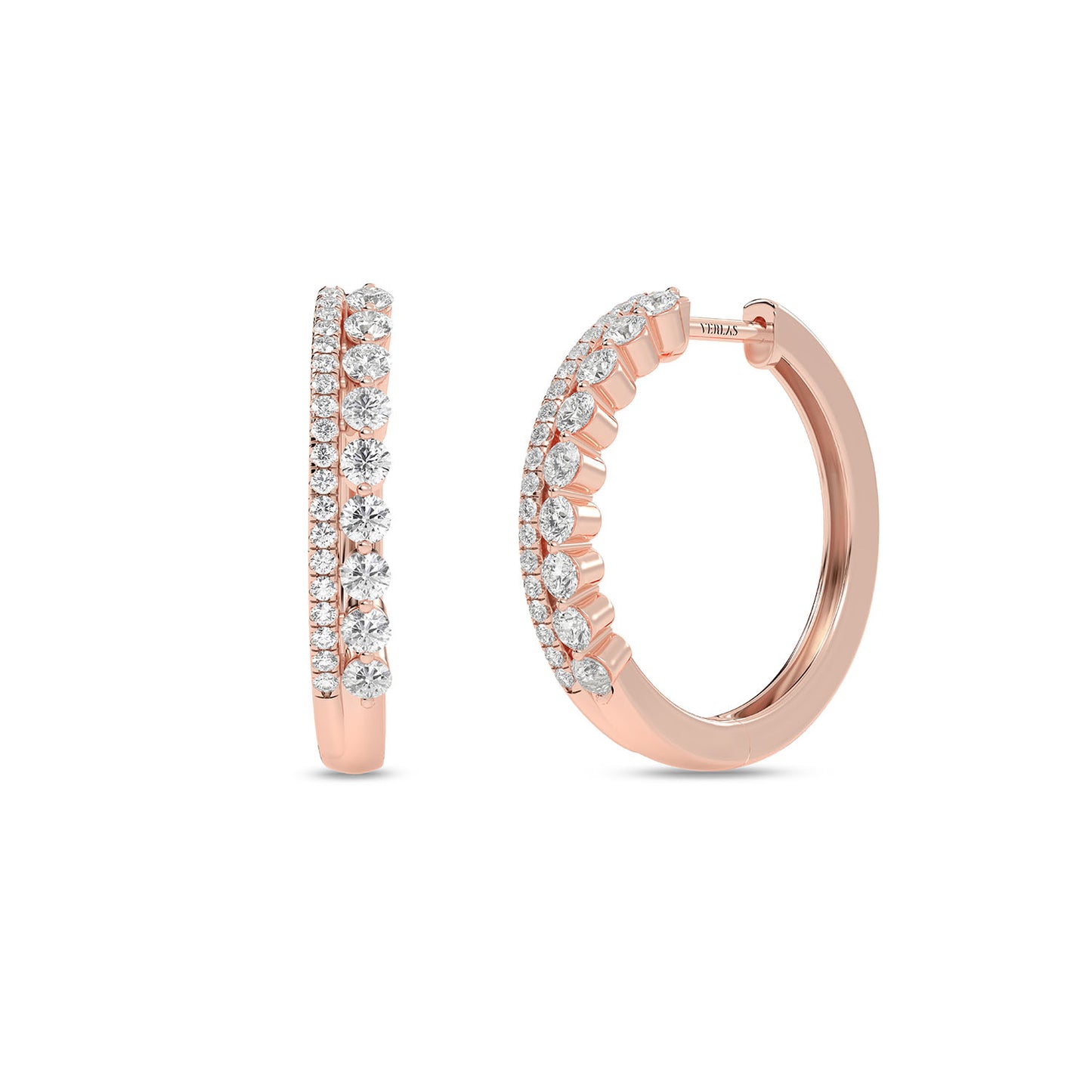 Embellished Charming Hoops