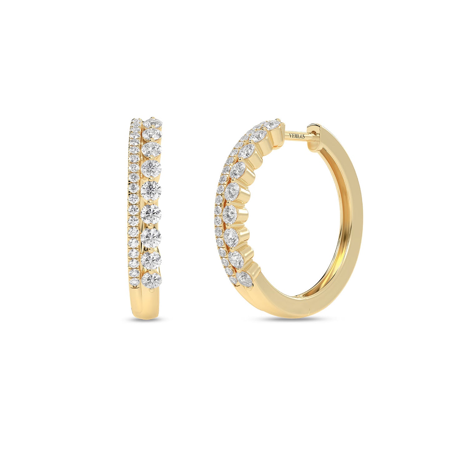 Embellished Charming Hoops