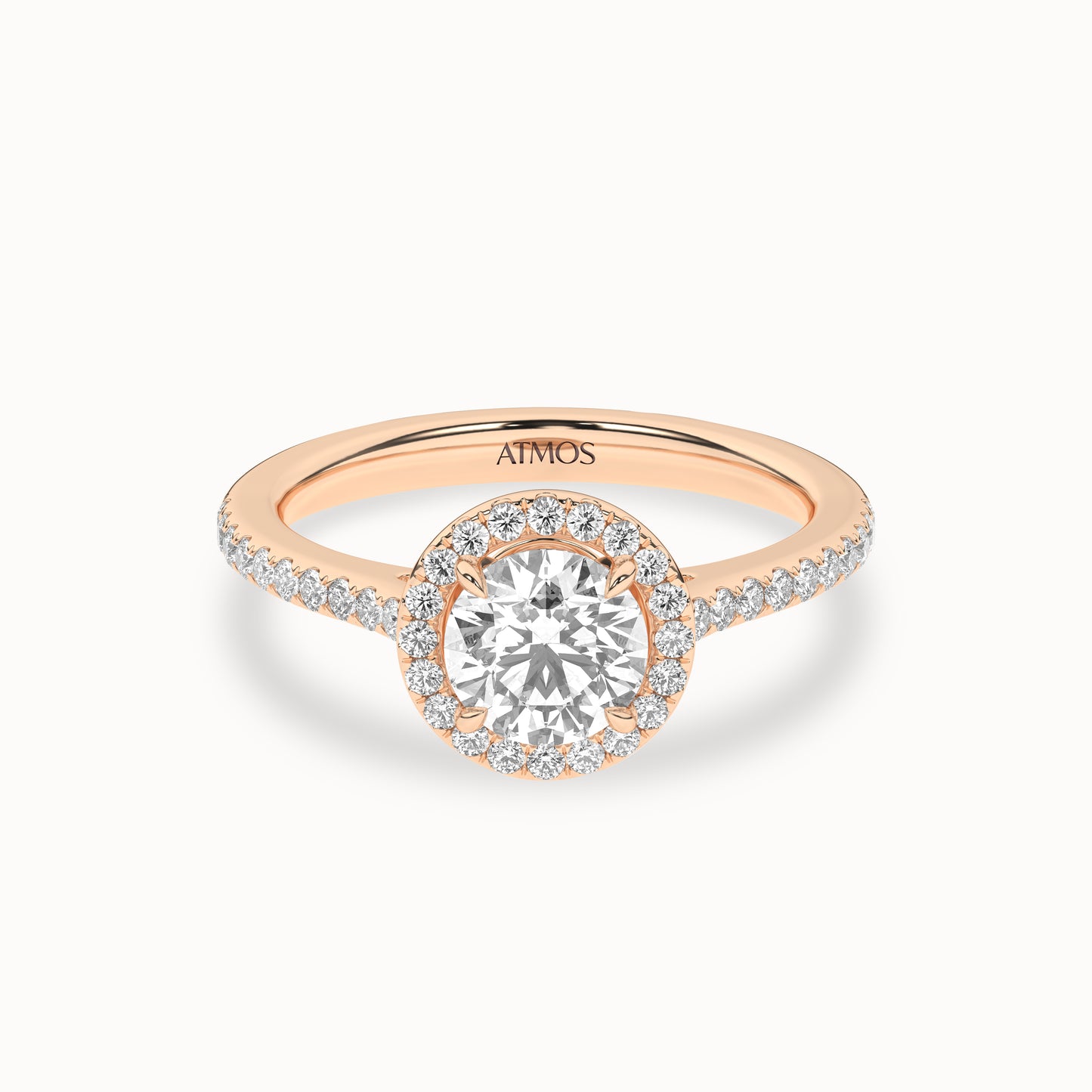 Round Signature Halo Ring