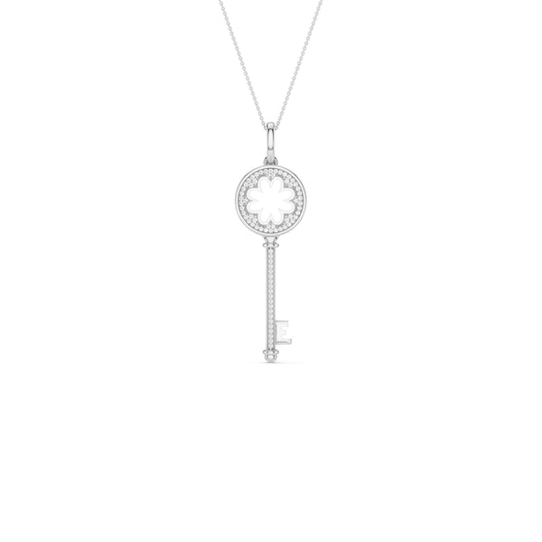 Blooming Key Necklace