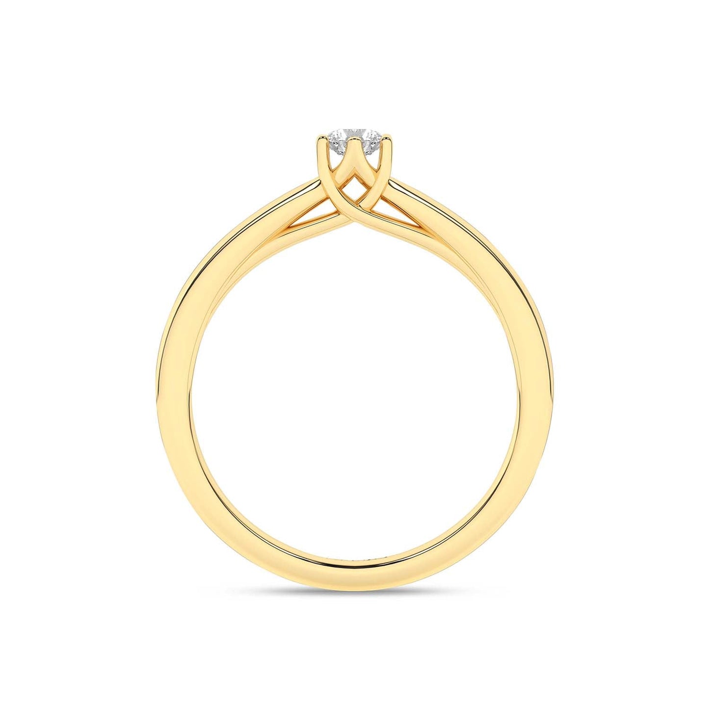 6-Pronged Round Ring