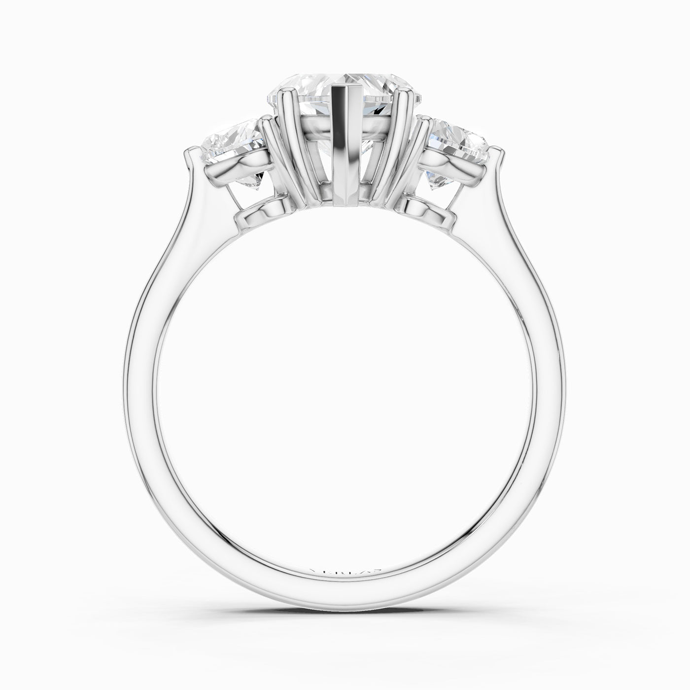 Trinity Heart Ring