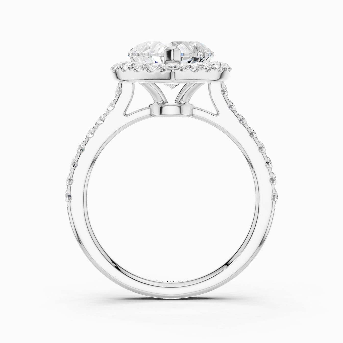 Heart Halo Ring