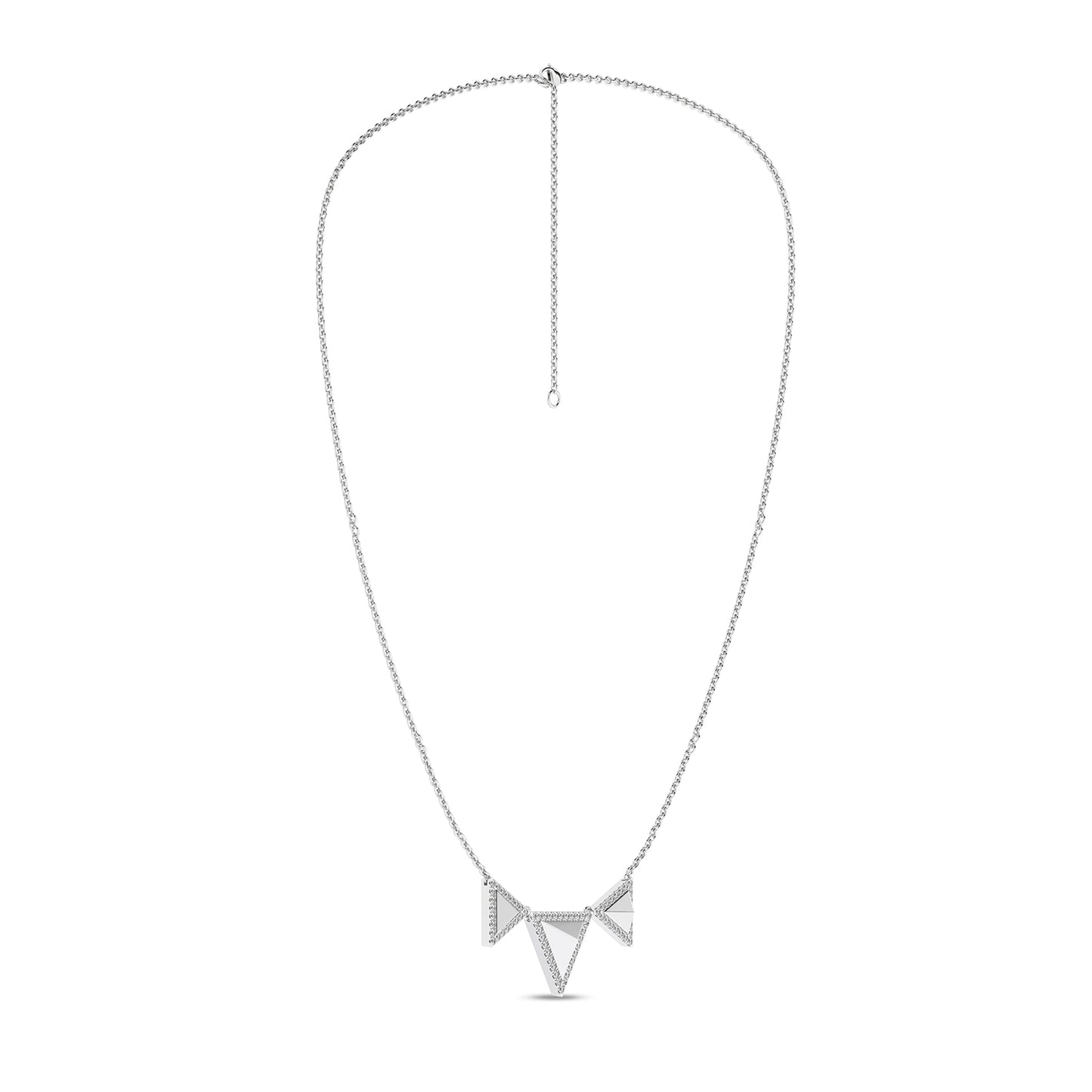 Pyramid Trois Pendant Necklace