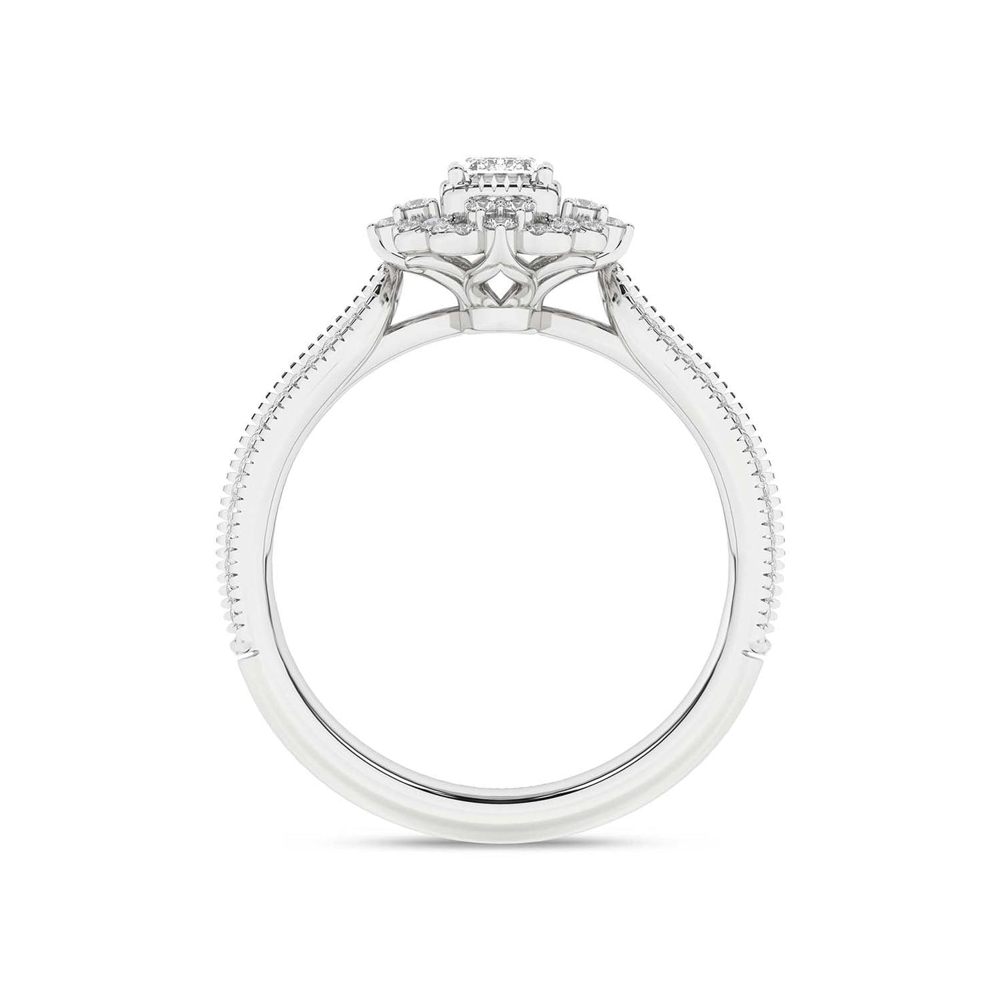 Ornate Emerald Ring