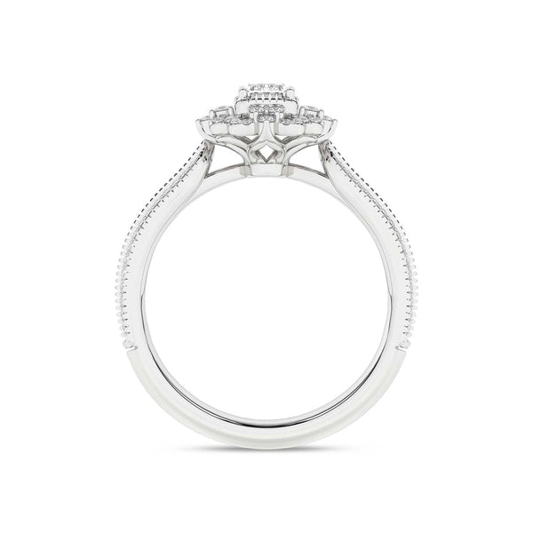 Ornate Emerald Ring
