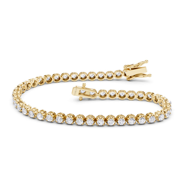 Round Diamond Tennis Bracelet Medium