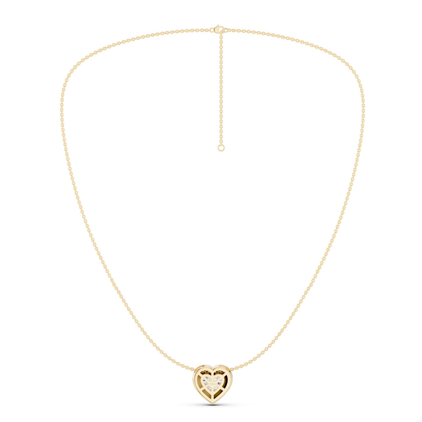 Heart Halo Necklace