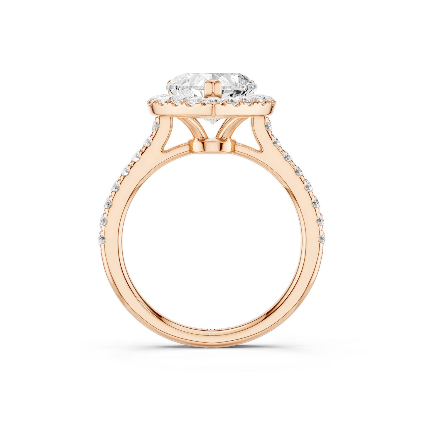 Heart Halo Ring