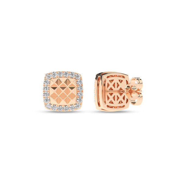 Pyramid Radiant Diamond Studs