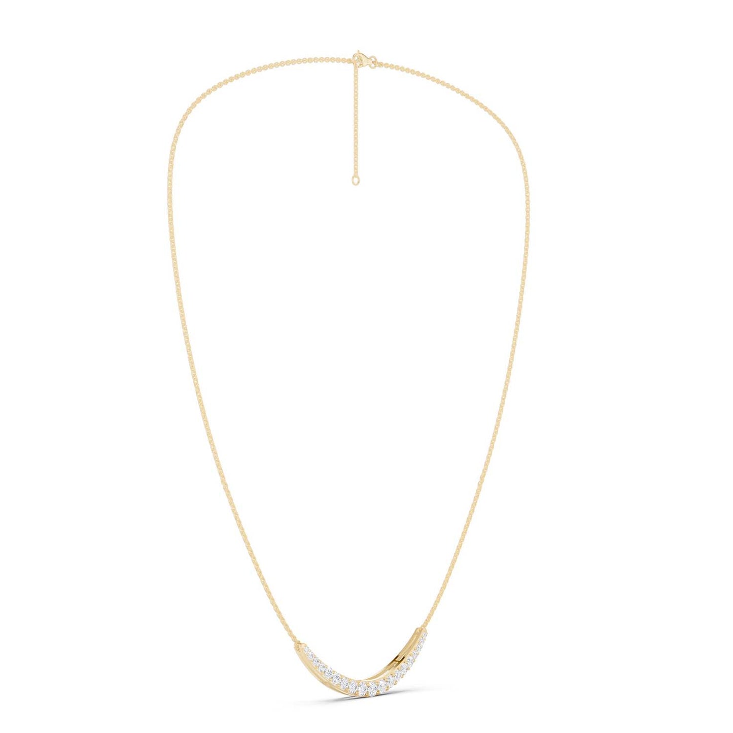 Graduated Diamond Pendant