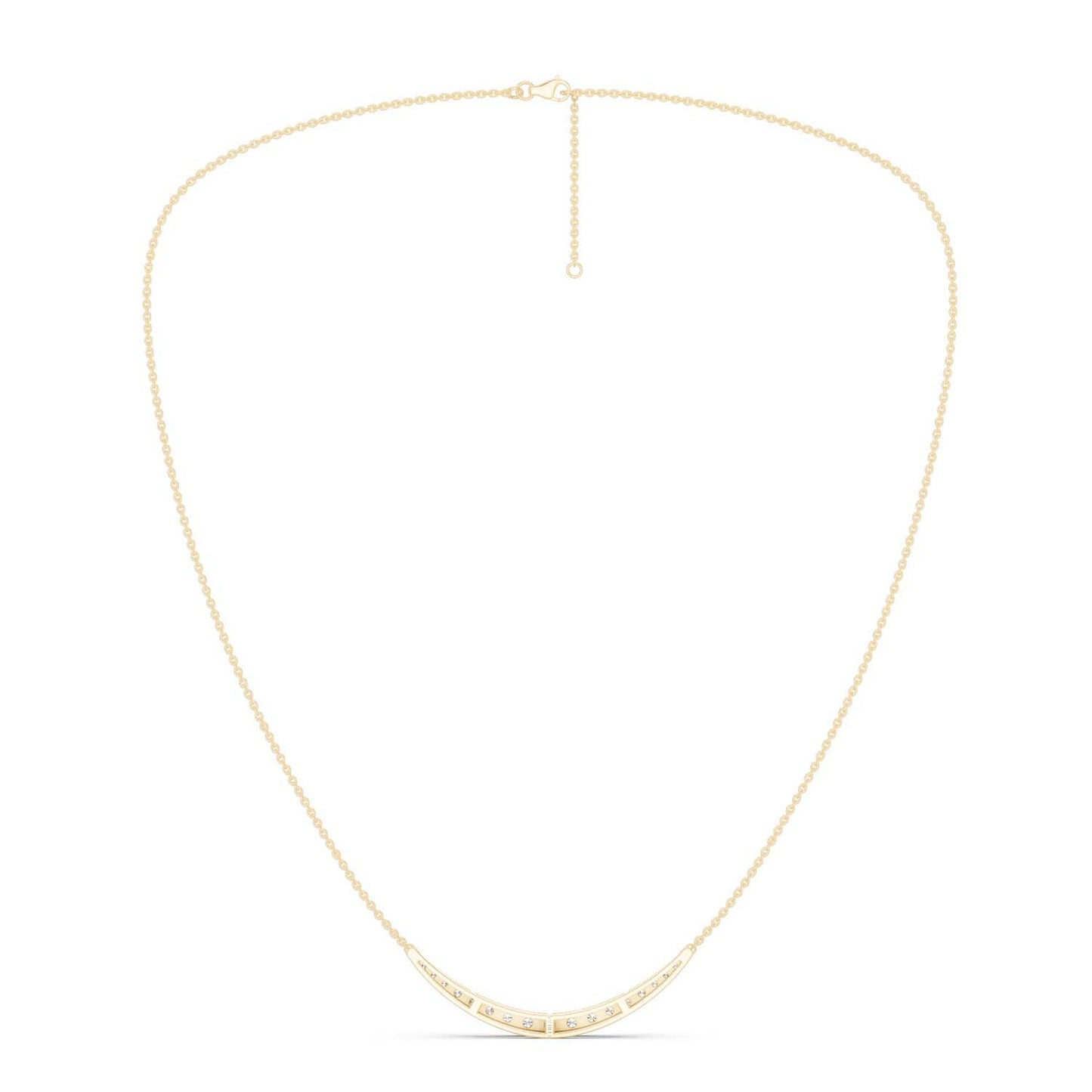 Graduated Diamond Pendant