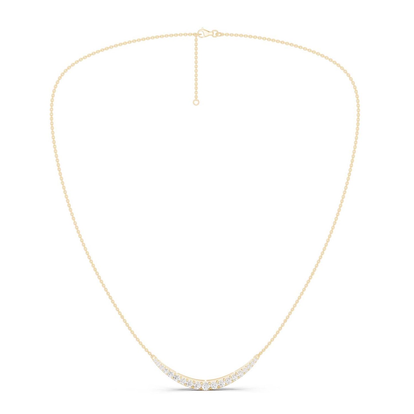 Graduated Diamond Pendant