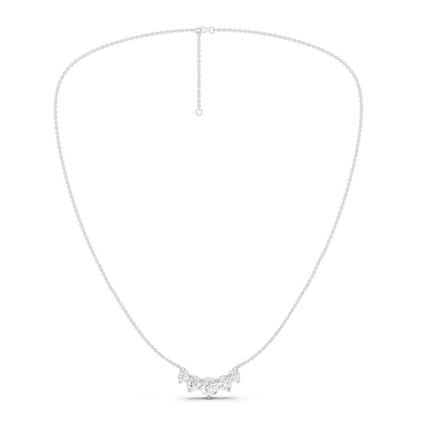 5-Stone Diamond Necklace