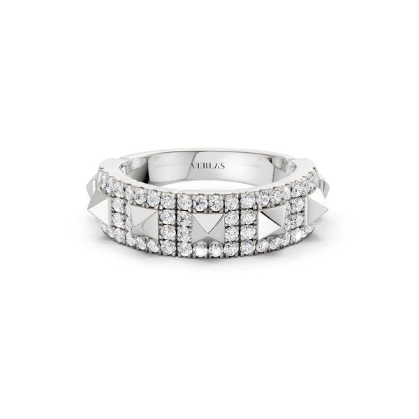 Pyramid Luxe Geometric Sleek Band