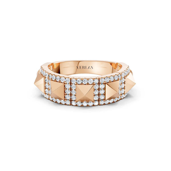 Pyramid Luxe Geometric Statement Band
