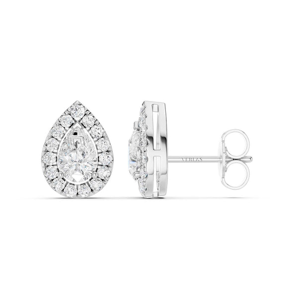 Dewdrop Halo Studs