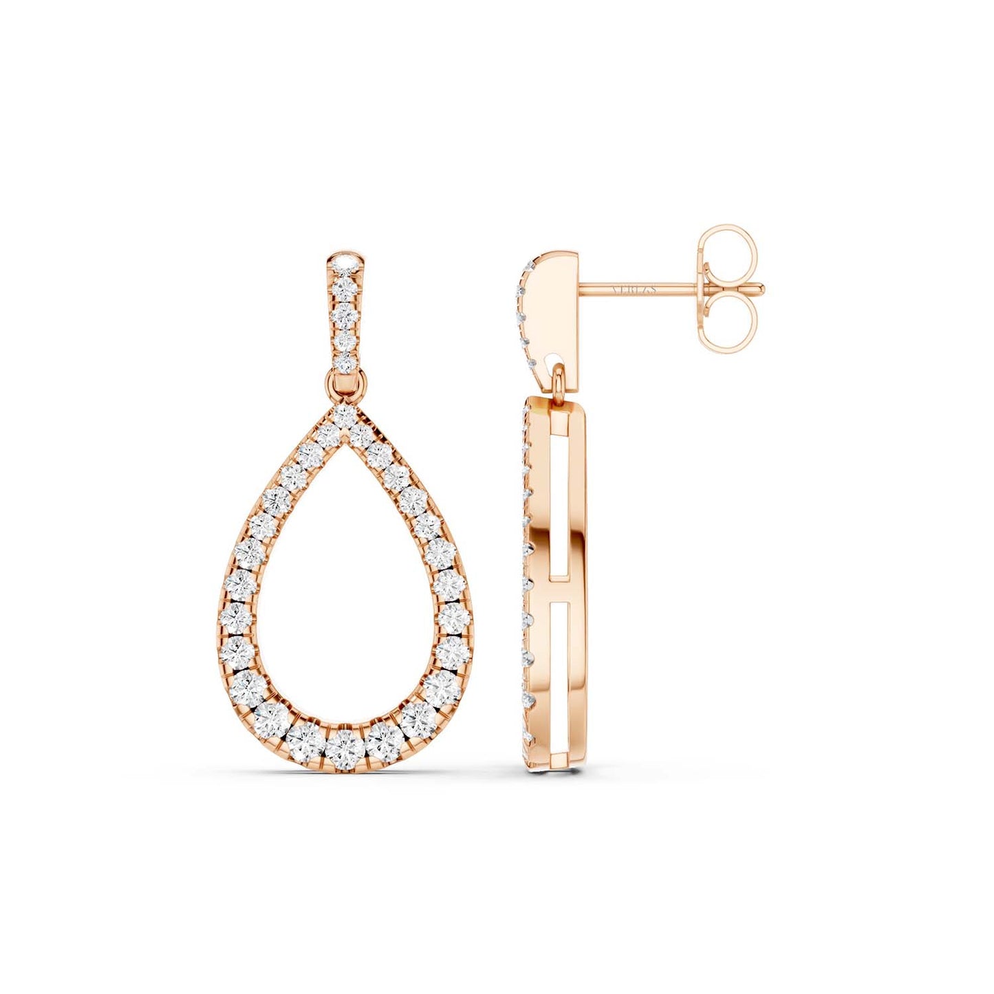 Silhouette Dewdrop Danglers