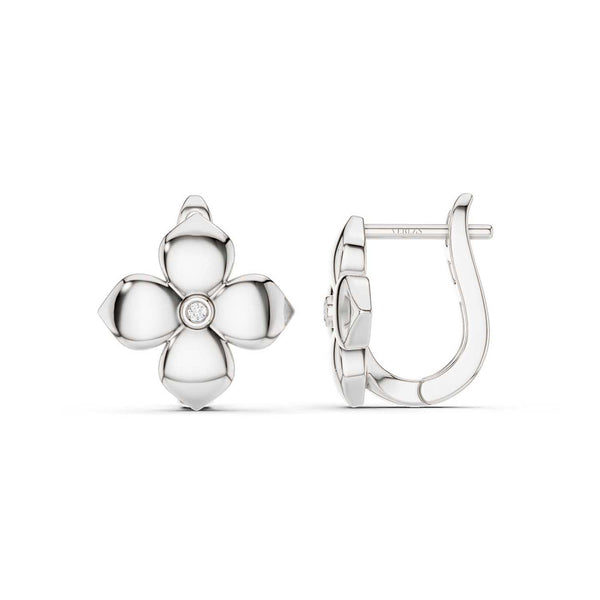 La Fleur Diamond Huggie Hoops