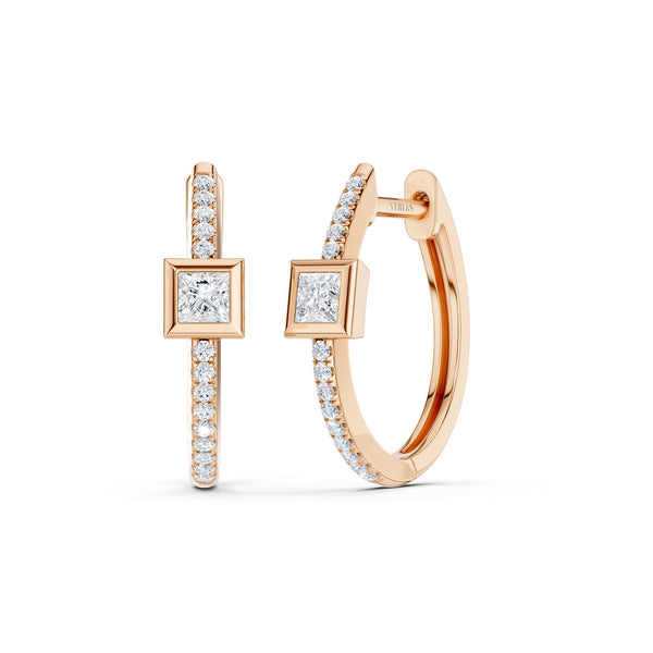 Embellished Princess Hoops