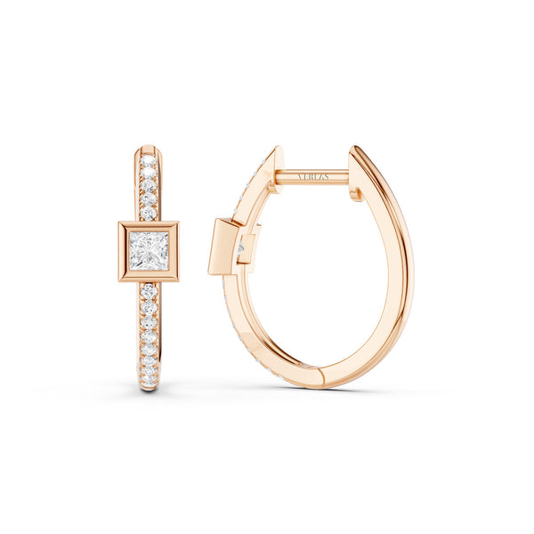 Embellished Princess Hoops
