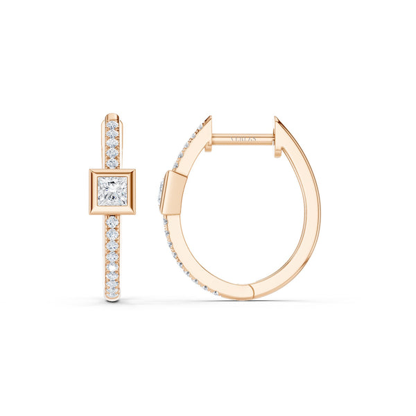 Embellished Princess Hoops