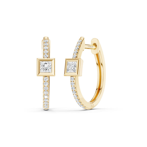 Embellished Princess Hoops