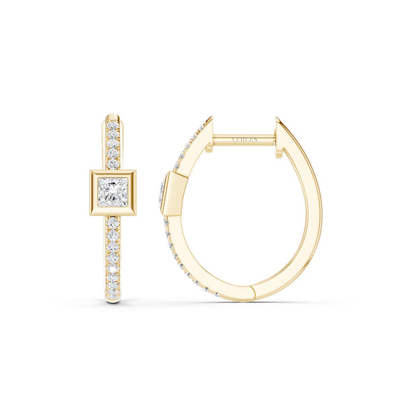 Embellished Princess Hoops
