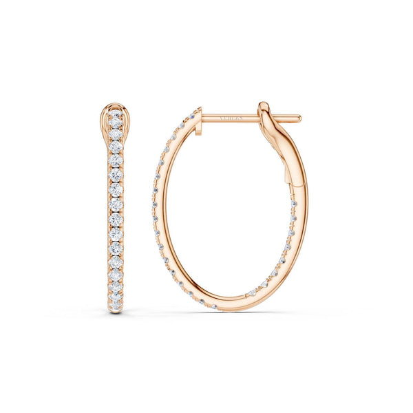 Forever Oval Hoops