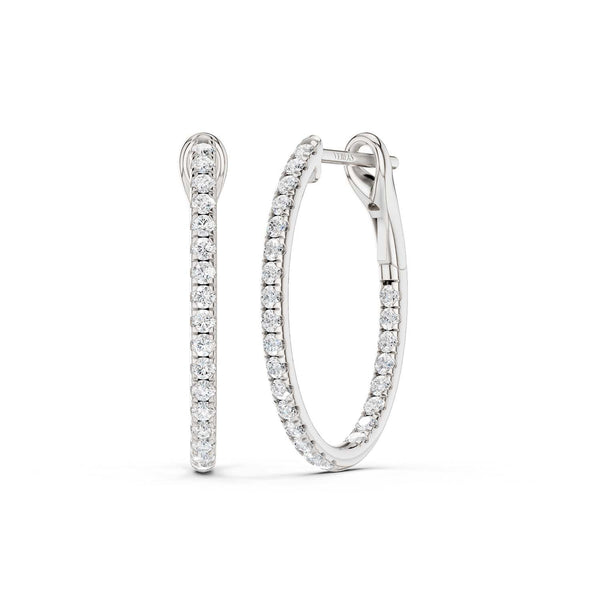 Forever Oval Hoops