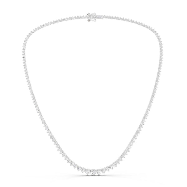 Graduated Tennis Necklace