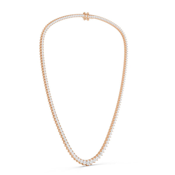Graduated Tennis Necklace
