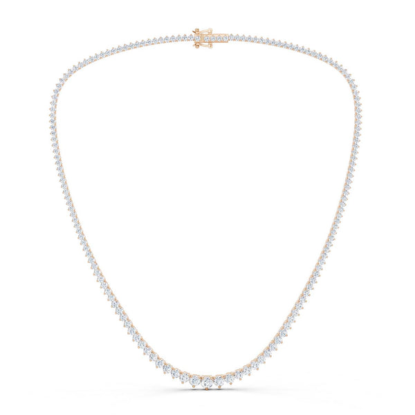Graduated Tennis Necklace