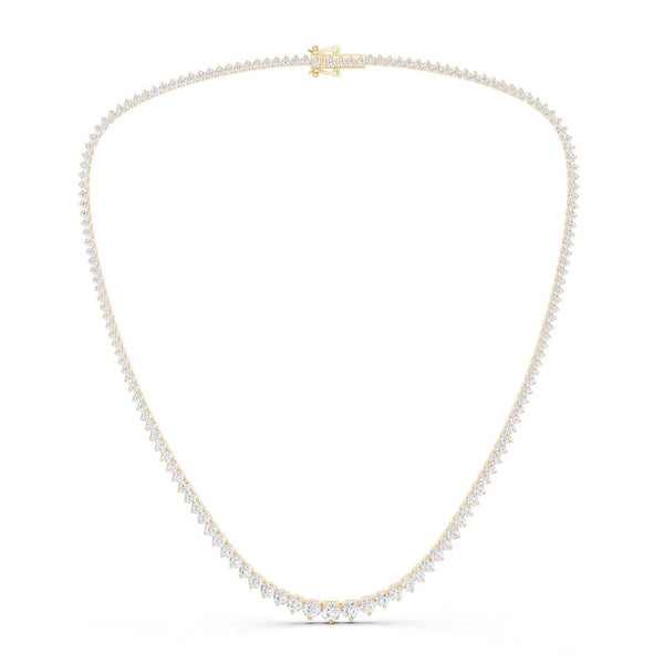 Graduated Tennis Necklace